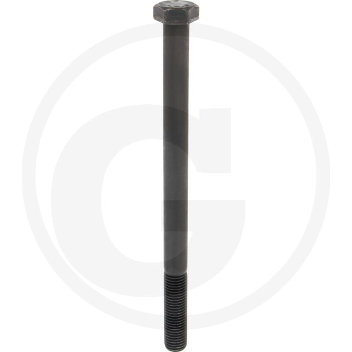 Zeskantbout M20x280 DIN 931 Staal 10.9 Onbehandeld Zwart