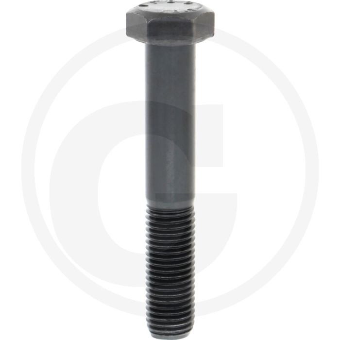Zeskantbout M20x120 DIN 931 Staal 10.9 Zwart Buitenzeskant