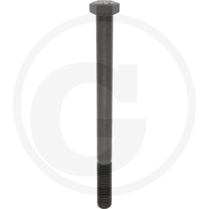 Zeskantbout M20x260 DIN 931 Staal 10.9 Onbehandeld Zwart
