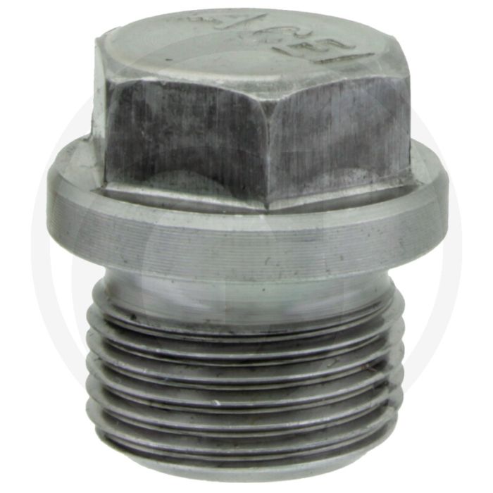 Afsluitplug M20 x 1,5 DIN 910 Staal 5.8 Zwart Buitenzeskant