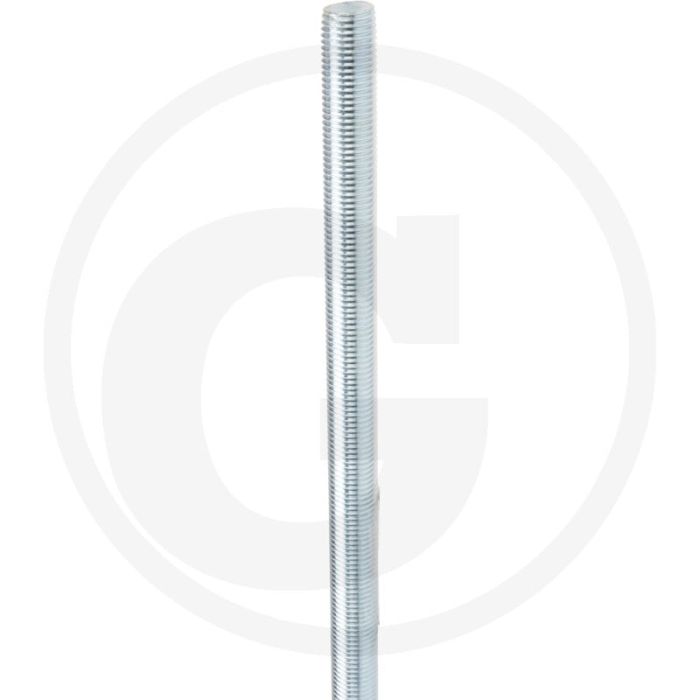 Draadeind M22 x 1000 DIN 976 Verzinkt Staal Standaard Draad