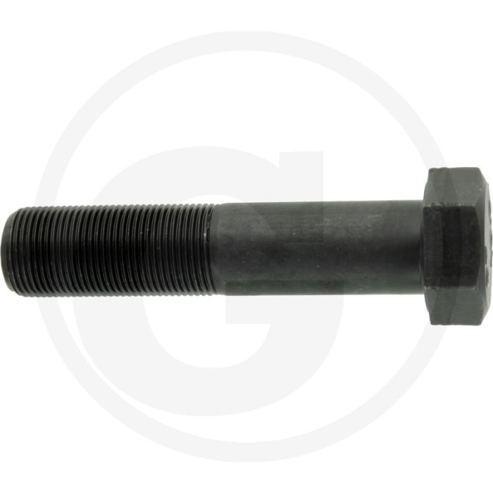 Zeskantbout DIN 960 M22 x 100 staal 10.9 zwart metrische schroefdraad