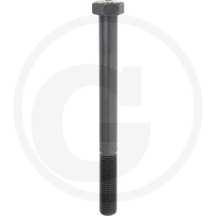 Zeskantbout M22x240 DIN 931 Staal 10.9 Onbehandeld Zwart