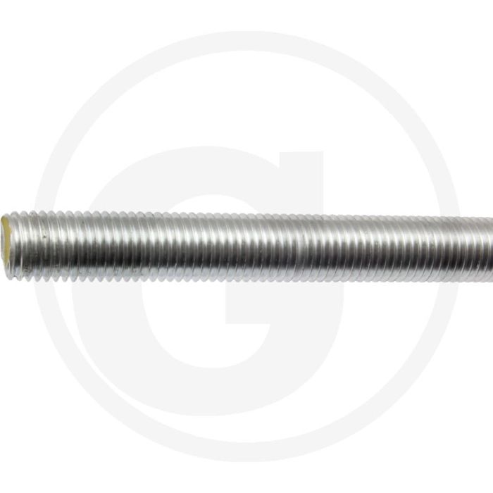 Draadeind M24 x 1000 DIN 976 Verzinkt Staal 8.8 Galvanisch RH