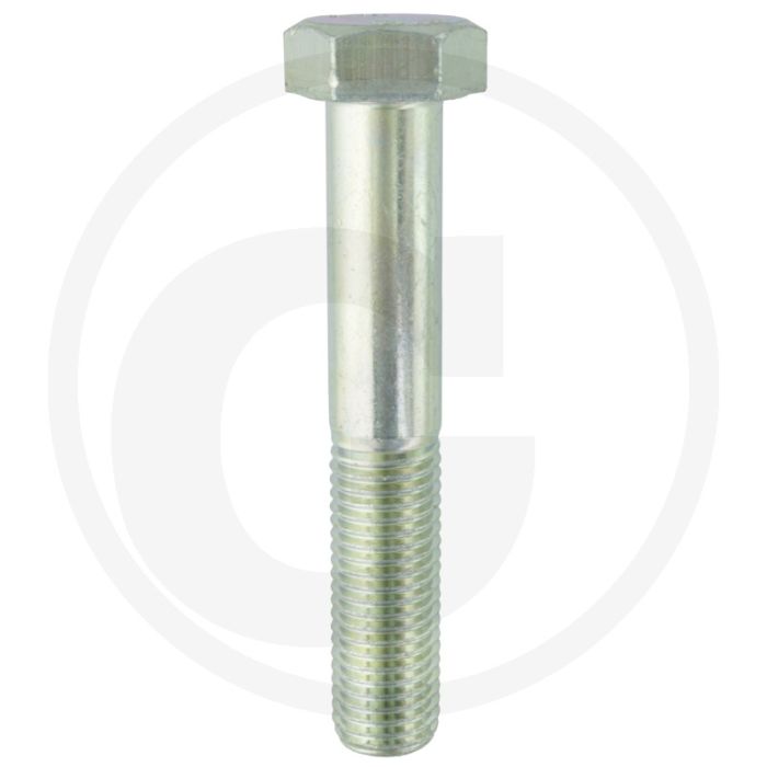 Zeskantbout DIN 931 M24 x 140 staal 8.8 verzinkt metrische draad