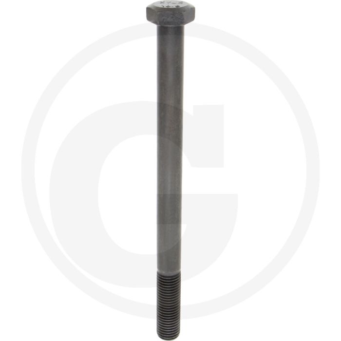 Zeskantbout M24x320 DIN 931 Staal 10.9 Onbehandeld Zwart