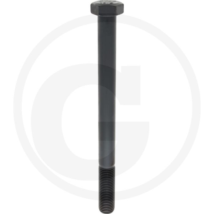 Zeskantbout M27x320 DIN 931 Staal 10.9 Onbehandeld Zwart
