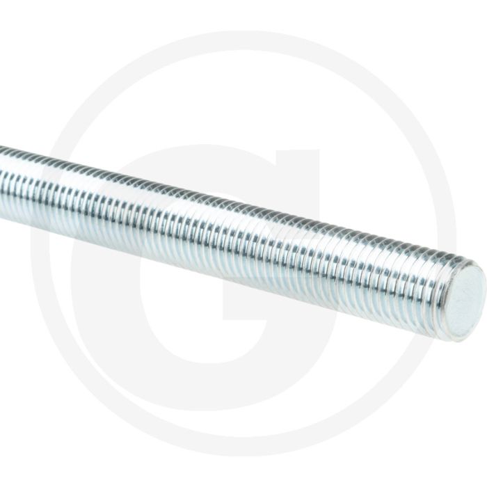 Draadeind M30 x 1000 DIN 976 Verzinkt Staal Gegalvaniseerd
