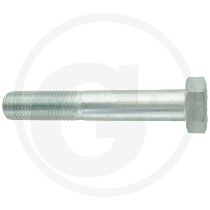 Zeskantbout DIN 931 M30x180 Verzinkt Staal 8.8