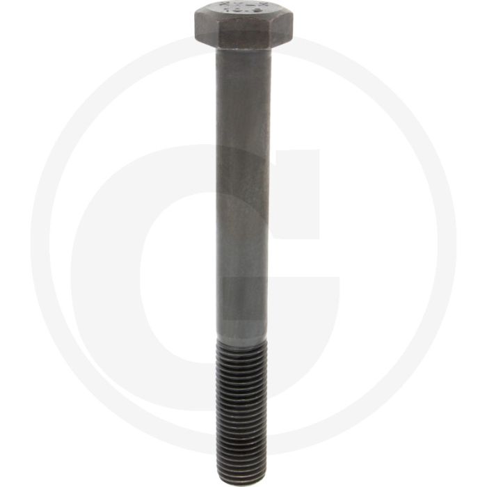 Zeskantbout M30x260 DIN 931 Staal 10.9 Onbehandeld Zwart
