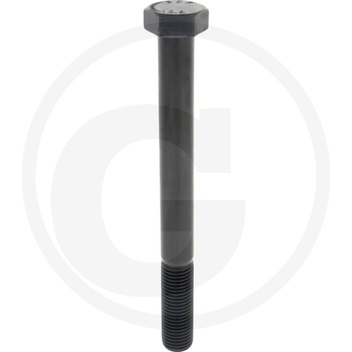 Zeskantbout M30x300 DIN 931 Staal 10.9 Onbehandeld Zwart
