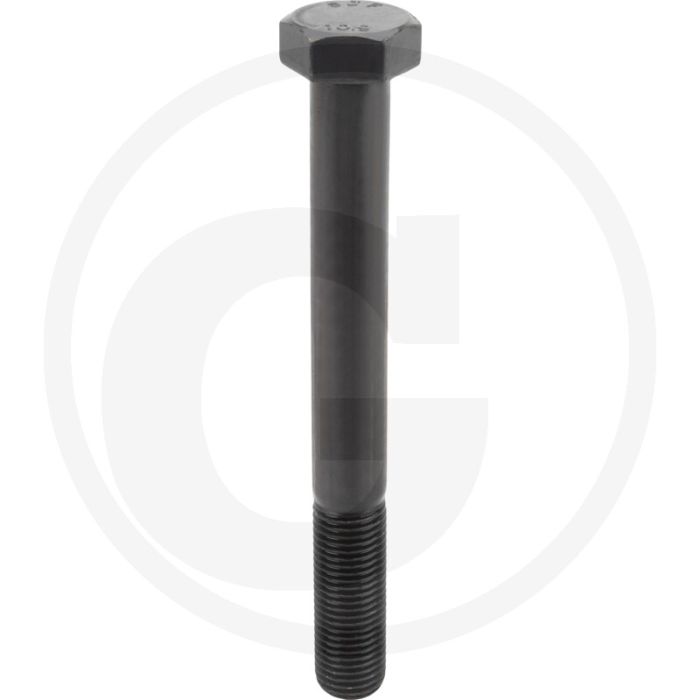Zeskantbout M36x320 DIN 931 Staal 10.9 Onbehandeld Zeskantkop
