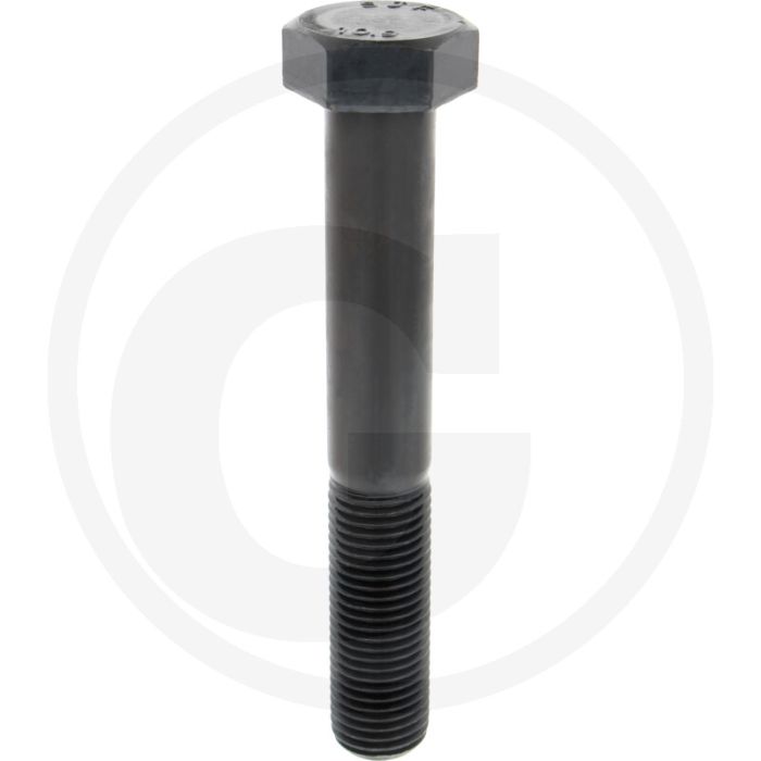 Zeskantbout M36x240 DIN 931 Staal 10.9 Onbehandeld Zwart