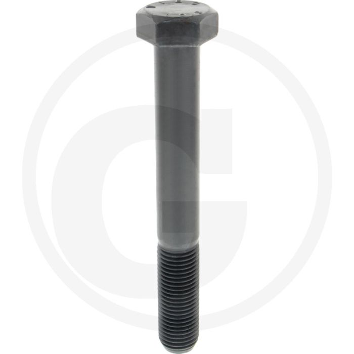 Zeskantbout M36x280 DIN 931 Staal 10.9 Onbehandeld Zwart