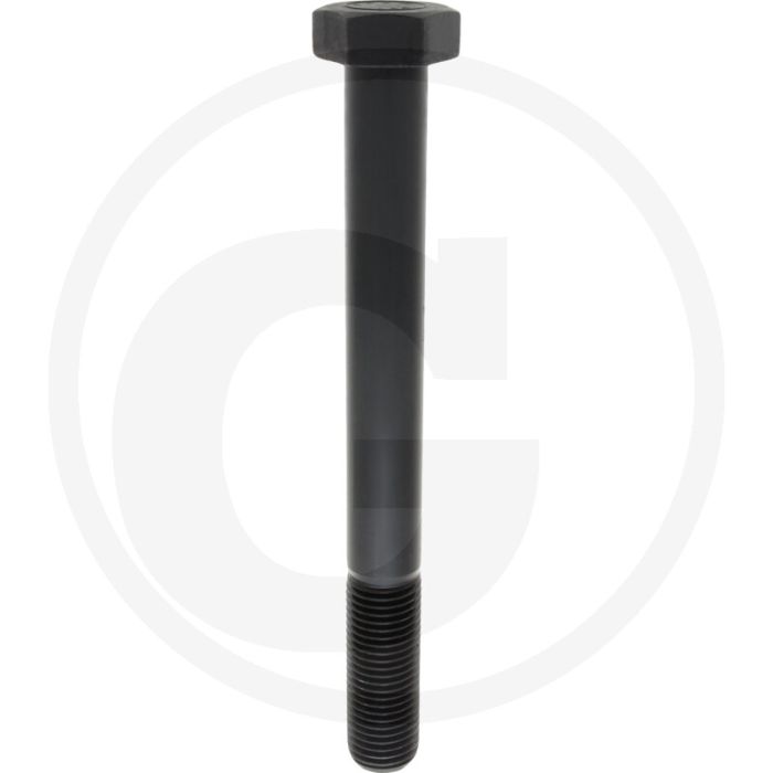 Zeskantbout M36x340 DIN 931 Staal 10.9 Onbehandeld Zwart
