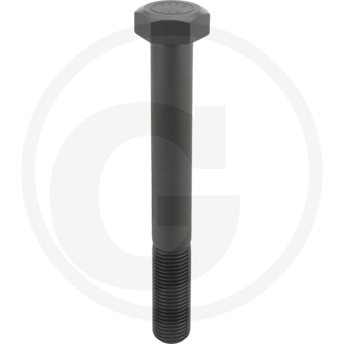 Zeskantbout M39x320 DIN 931 Staal 10.9 Onbehandeld Zwart