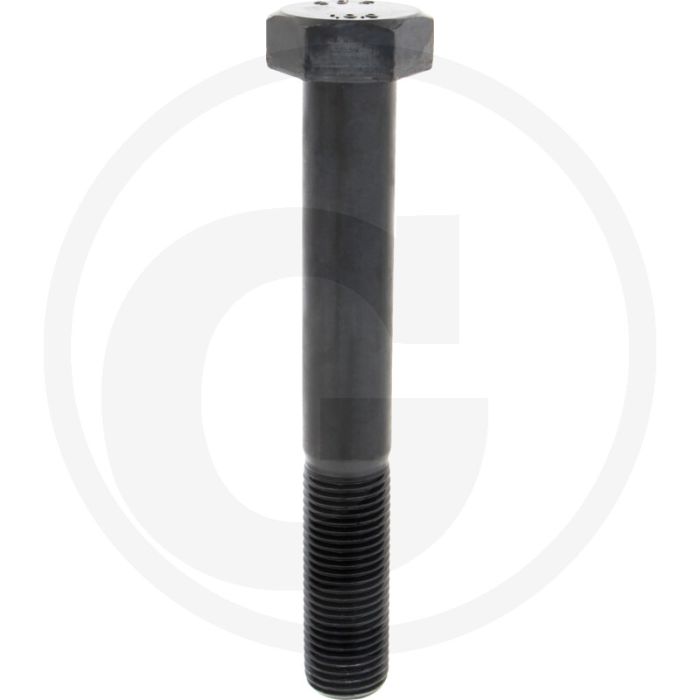 Zeskantbout M39x280 DIN 931 Staal 10.9 Onbehandeld Zwart