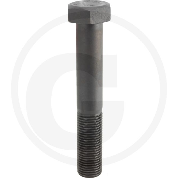 Zeskantbout M45x280 DIN 931 Staal 10.9 Onbehandeld Zwart Buitenzeskant