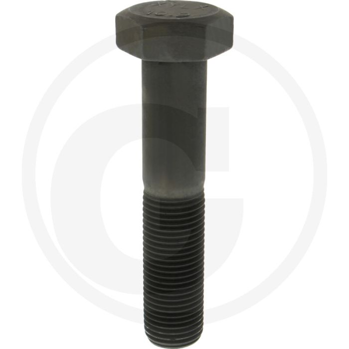 Zeskantbout M45x220 DIN 931 Staal 10.9 Onbehandeld Zwart