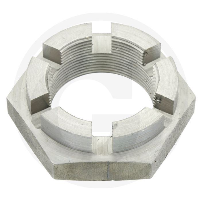 Kroonmoer M40 x 1,5, DIN 937 – Staal, borgmoer, type kroonmoer