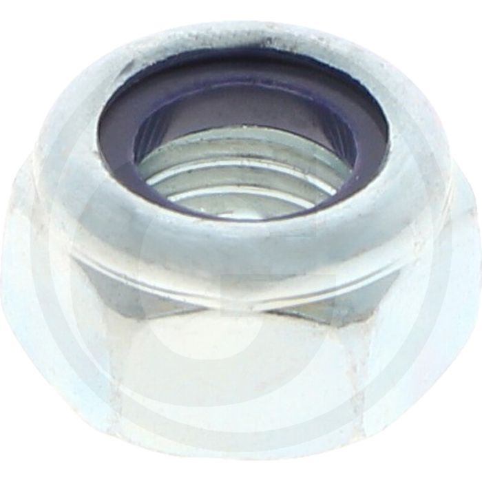 Zeskantmoer met klemdeel M12 x 1,5 (DIN 985)