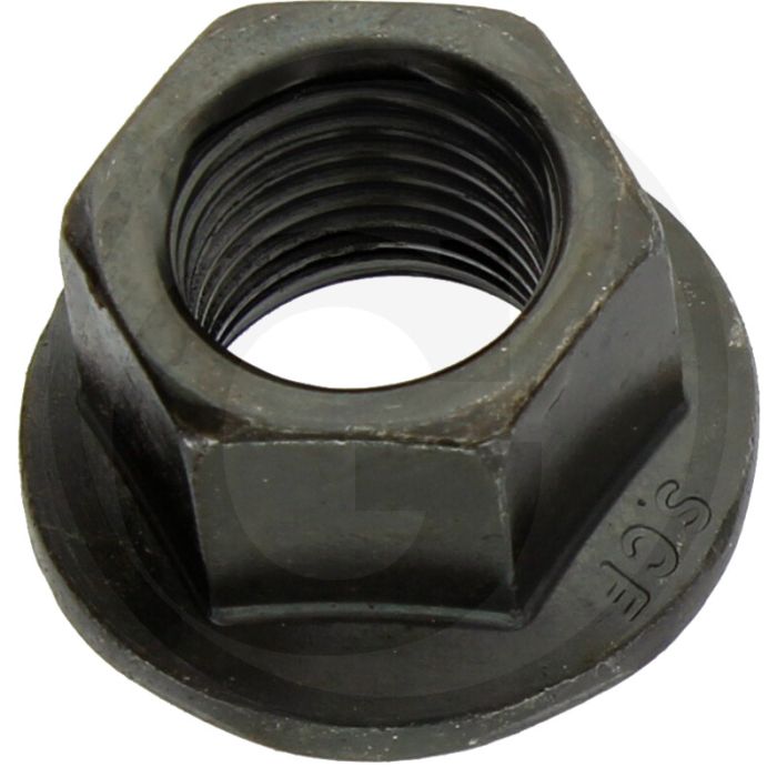 Vlakke kraagmoer M14 DIN 74361 staal 8.8