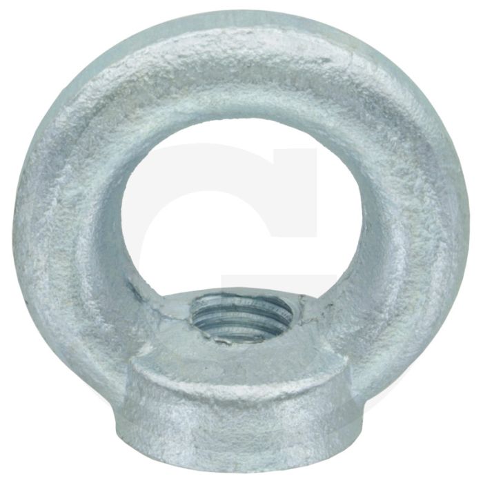 Oogmoer DIN 582 M14 staal gegalvaniseerd 62 mm hoogte