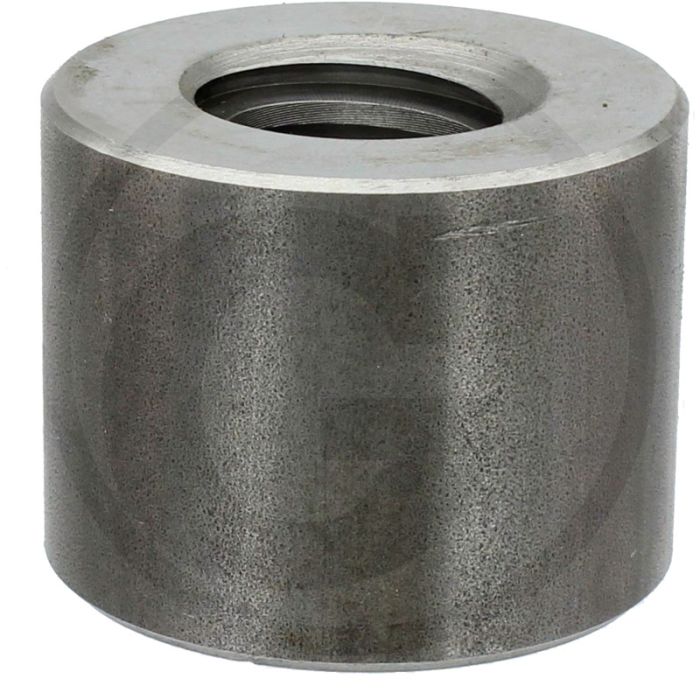 Trapezium spindelmoer DIN 88089 M26 staal – spoed 5 mm, Ø50 mm, hoogte 39 mm
