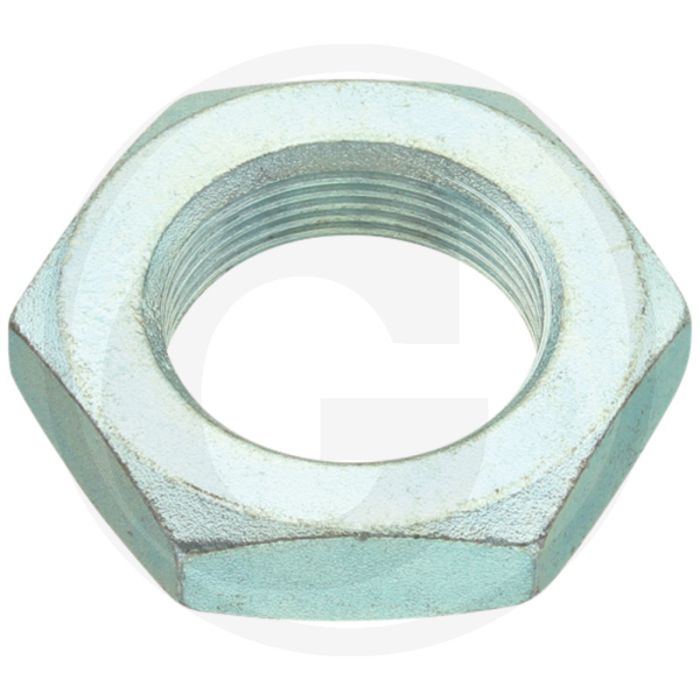 Zeskantmoer M30 x 1,5 DIN 936 Staal Gegalvaniseerd Laag Model
