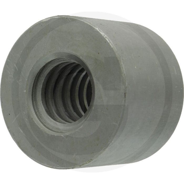 Trapezium spindelmoer DIN 88089 M30 staal spoed 6 buiten-Ø 60 mm hoogte 45 mm