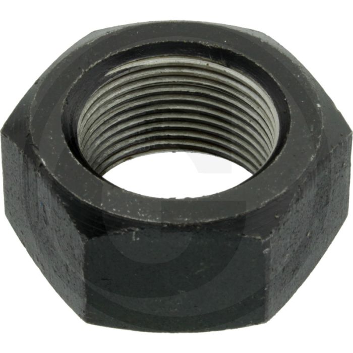 Zeskantmoer M33 x 2 DIN 934 Staal 8.8 Zwart
