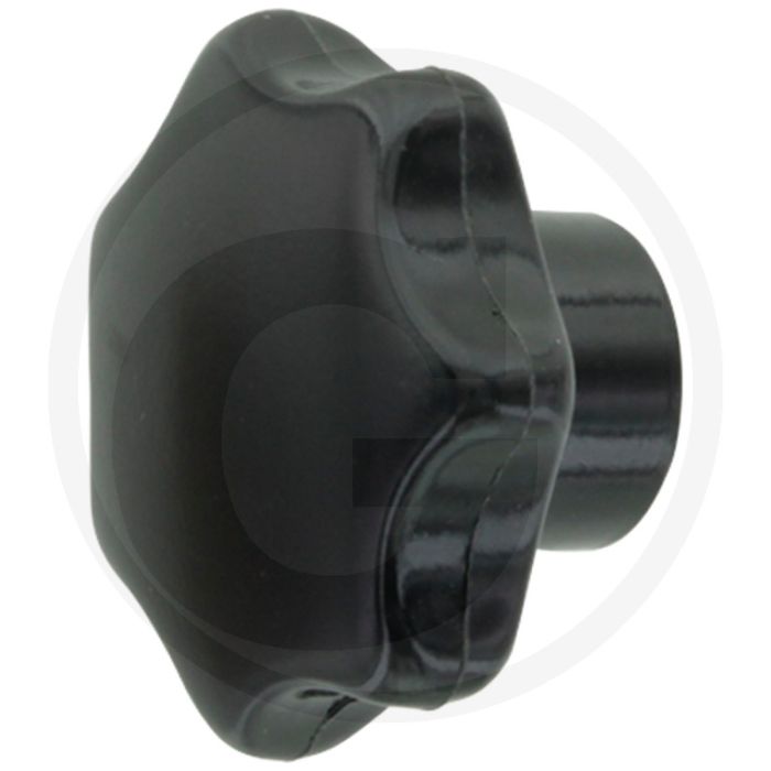Sterknop M6 DIN 6336 Met draadbus Ø32 mm