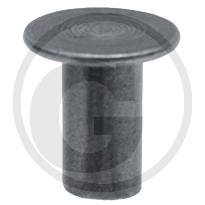 VPE100 stalen klinknagels 8x15 DIN 7338 – staal, vorm C