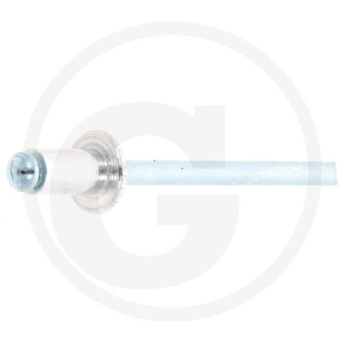 VPE500 blindnieten met platte kop A5x8 | AL/ST DIN 7337 Ø5x8 mm