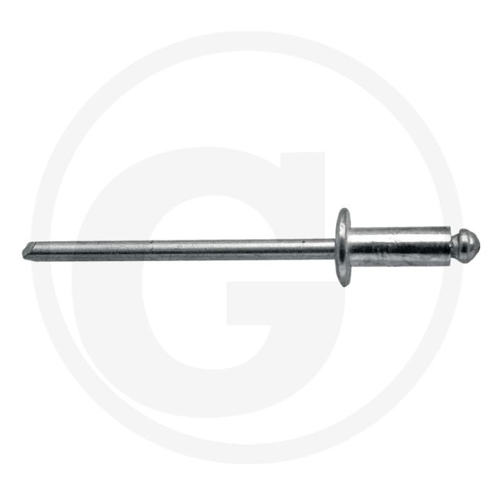 Blister VPE50 blindnieten 03x08 Flachkopf Ø3x8 mm DIN 88402