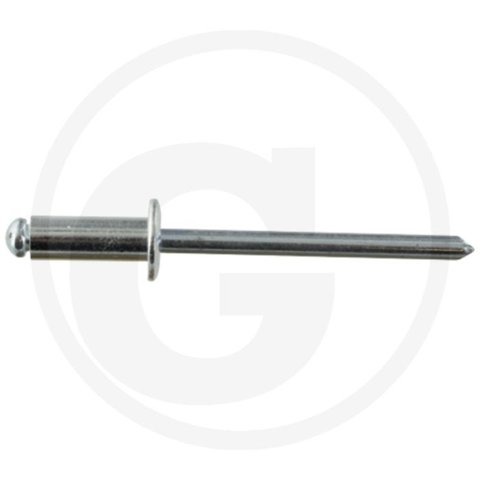 VPE500 blindnieten met platte kop A5x1 AL/ST Ø5x12mm DIN7337