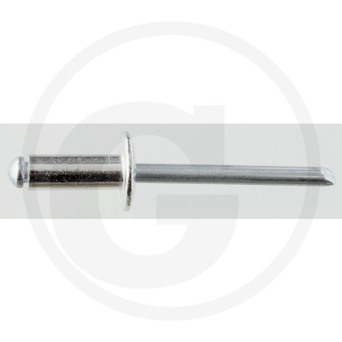 VPE500 blindnieten met platte kop 5x1 AL/ST Ø5x12 mm klembereik 6,0-8,0