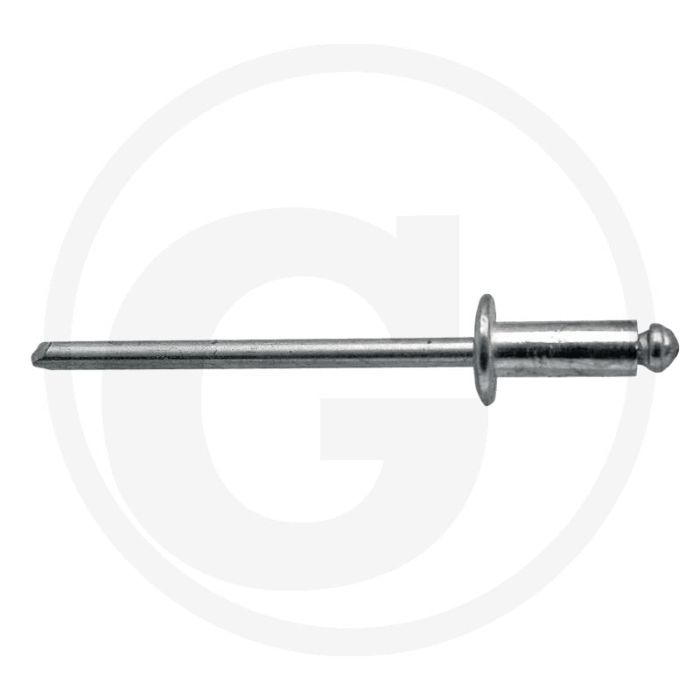 Blister VPE50 blindnieten 03X12 Flachkopf DIN 88402 3x12 mm