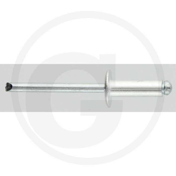 VPE500 blindnieten met platte kop 5x14 AL/ST grote kop 7,5-10 mm klembereik