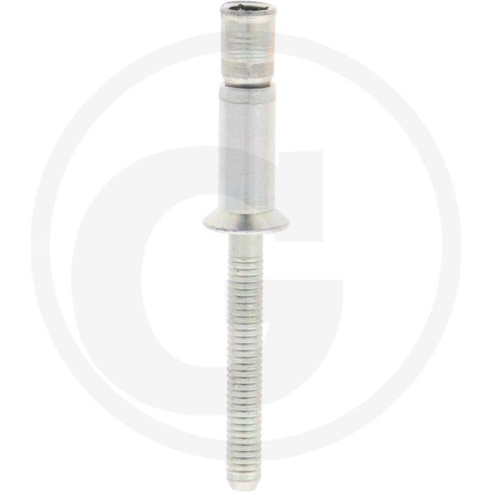 VPE250 blindnieten met verzonken kop 6,4 ST/ST 6,4x16,5 mm