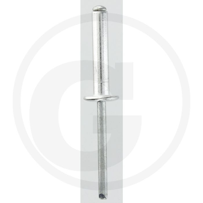 VPE500 blindnieten met platte kop 5x2 AL/ST Ø5x25 mm Klembereik 15,0-20,5 mm