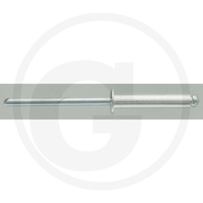 VPE500 blindnieten met platte kop A5x2 AL/ST Ø5x25mm DIN7337
