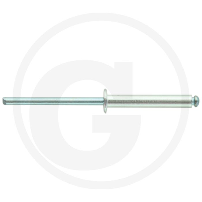 VPE500 blindnieten met platte kop A5x3 AL/ST DIN 7337 Ø5x30 mm