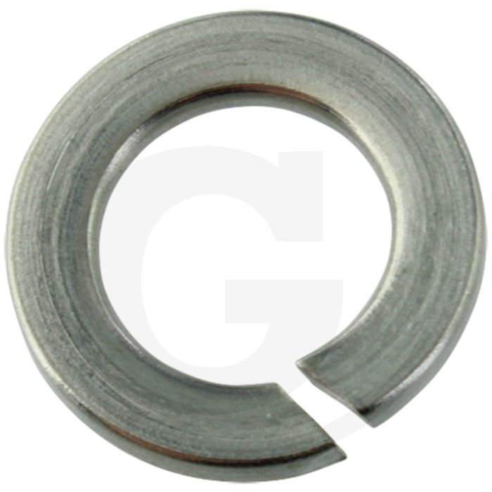 VPE100 veerringen DIN 127 RVS Staal Ø10,2mm Vorm B
