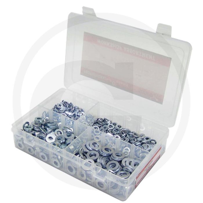 Assortiment vlakke sluitringen (DIN 125)