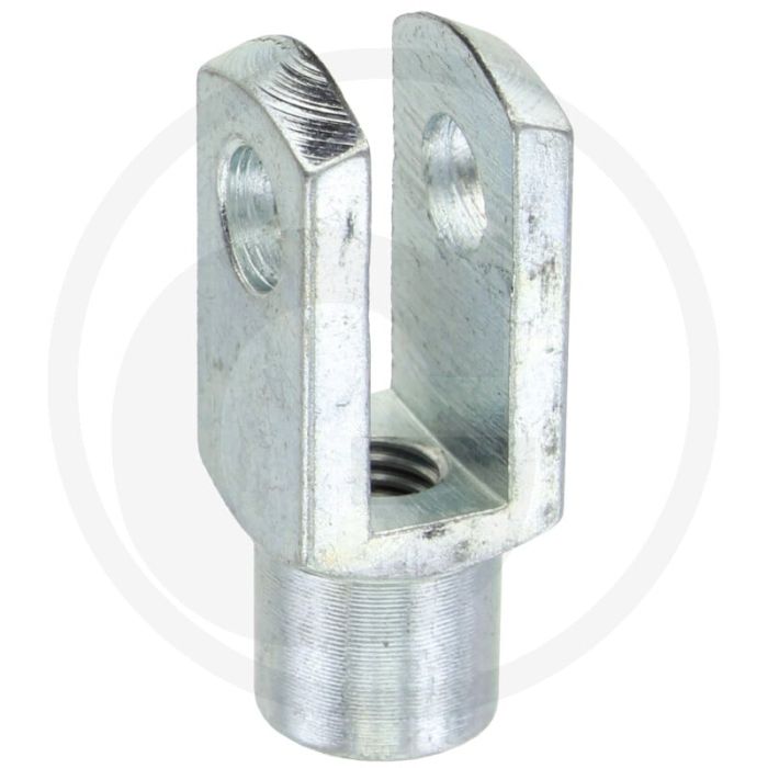 Gaffelkop 08x16 DIN 71752 Galvanisch verzinkt M8 draad