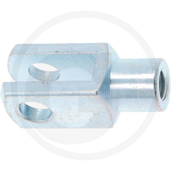 Gaffelkop 12x24 DIN 71752 M12 Galvanisch verzinkt