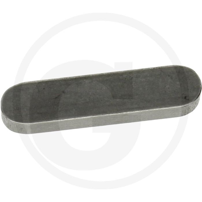 Inlegspie 8x7x36 DIN 6885 – Staal C45+C, 50 stuks per doos