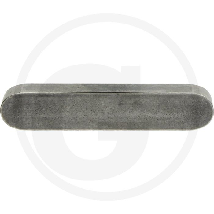 Inlegspie 12x8x63 DIN 6885 – Staal C45+C, doos 25 stuks