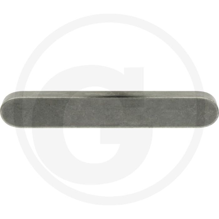 Inlegspie 12x8x80 DIN 6885 – Staal C45+C, doos 25 stuks